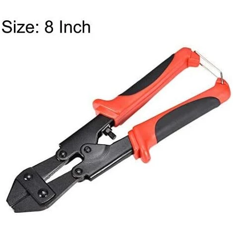 LONGZIMING Pince Coupante Pour Boulons Métalliques 8 Pouces Avec Poignées Confortables – Image 2