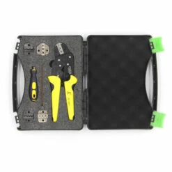 Pince à Sertir Et Coupe Cable électroportatif Pinces à Sertir Professionnelles PARON Pince à Sertir Terminal à Cliquet D'ingénierie Pince à Sertir Embout à Embouts De Cordon, 0