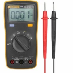 Multimètre, Ohmmètre Et Ampèremètre FLUKE 6000 Comptes Mini Multimètre De La Taille D'une Paume Multimètre Numérique Voltmètre De Poche Ampèremètre Portable Tensionmètre Compteur Universel Mesure De La Tension AC/DC Résistance Au Courant AC/DC Continuité