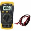 SUPERSELLER Multimètre, Ohmmètre Et Ampèremètre Numérique LCD Voltmètre Ampèremètre Ohmmètre Multimètre Volt AC DC Testeur Mètre, Jaune