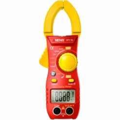 ANENG ST170 Smart Clamp-on Current Multimeter 1999, Compte, Affichage Numérique LCD Rétroéclairé Avec Lampe De Poche, Rouge Et Jaune (sans Batterie) - Rouge Et Jaune (sans Batterie)