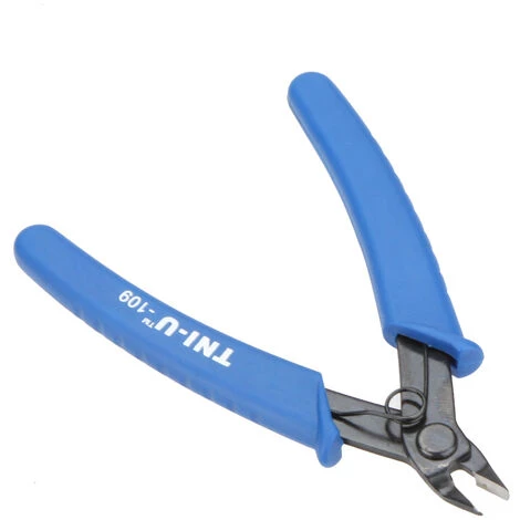 TNI-U Pince Coupante Et Tenaille TU-109 5 ''Cutter électrique Pince Coupante Pince à Nez Incurvé Pince à Cintrer Bijoux Pince De Pêche – Image 2