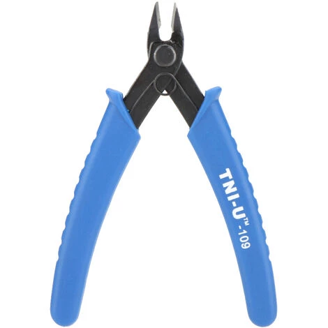 TNI-U Pince Coupante Et Tenaille TU-109 5 ''Cutter électrique Pince Coupante Pince à Nez Incurvé Pince à Cintrer Bijoux Pince De Pêche – Image 3