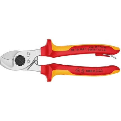 KNIPEX® Kabelschere VDE 165mm M.Si-Öse Knipex – Image 5