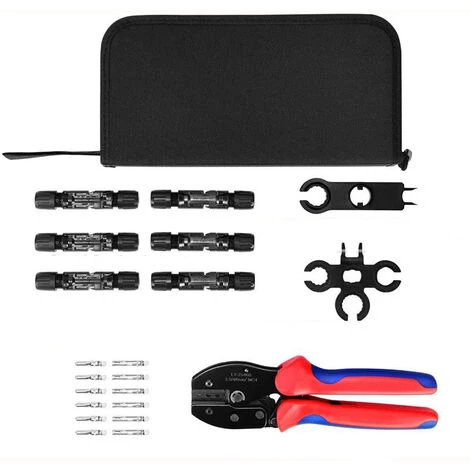 ELLE Kit D'outils De Sertissage Compatible Avec Le Connecteur De Câble Solaire MC4, 27 Pièces – Image 5