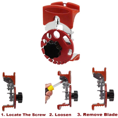 HAPPYSHOPPING Dénudeur De Fil De Cuivre Portable, Préréglé 14 Trous, Profondeur De Coupe Réglable, Outil De Dénudage Manuel Pratique – Image 5