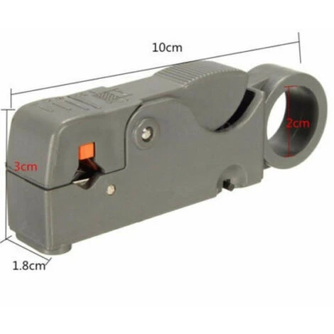 MALLOMNE Pince �� D��nuder Automatique �� Double Lames Pratique Coupe-cable – Image 3