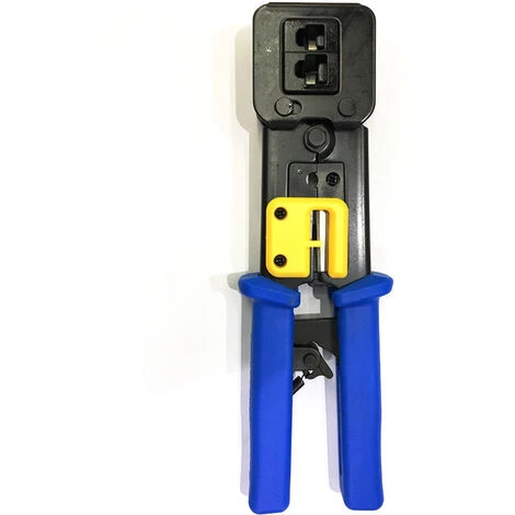 Pince à Sertir Crimping Pliers Multi-function Tool 6P8P Five Types Of Six Types Of Network Cable Pliers Standard Et Terminaux Macaron