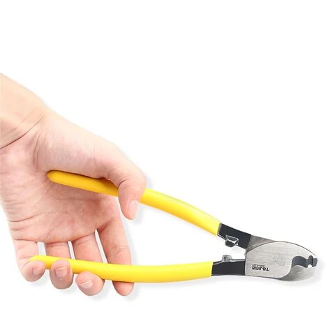 Coupe-câble Pince à Câble En Acier Au Chrome Vanadium Pince Coupante Pour Fil électrique 200mm Poignée Antidérapante Coupe-câble Pince Coupante Macaron – Image 5