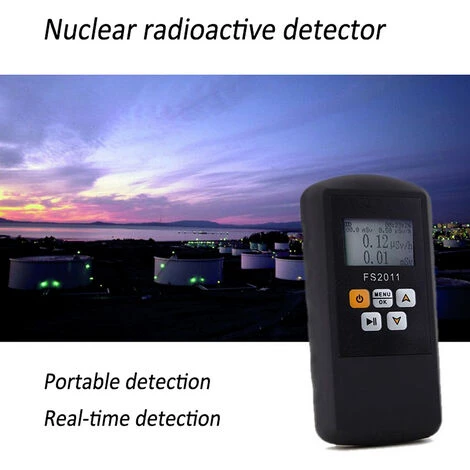 ASUPERMALL Detecteur Portable De Radiations Nucleaires, Alarme Multifonctionnelle De Dose De Radiation, Compteur Geiger. – Image 2