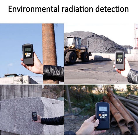 ASUPERMALL Detecteur Portable De Radiations Nucleaires, Alarme Multifonctionnelle De Dose De Radiation, Compteur Geiger. – Image 3