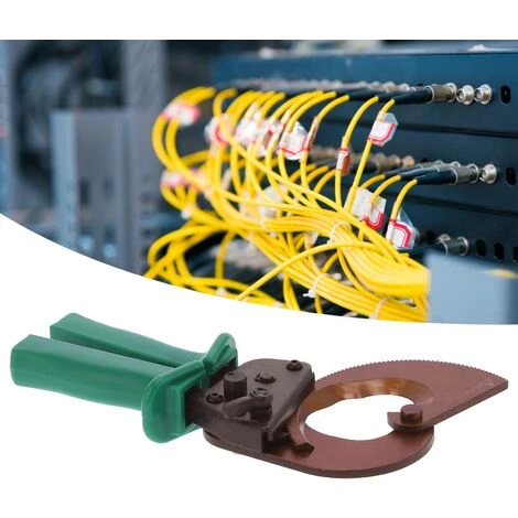 SZYB Ciseaux à Cable Coupe-cable à Cliquet 300mm2 Ciseaux De Qualité Industrielle Outil Manuel De Coupe De Cable – Image 3