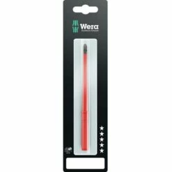 Wera KK 62 IS Pour électricien, Pour Lélectronique Et La Mécanique De Précision, VDE, Pour Latelier Vis Pozidriv Lame I