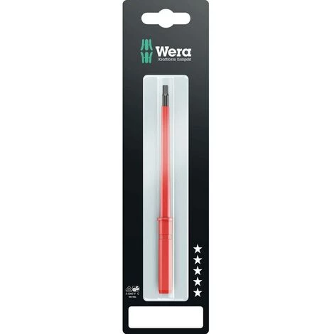 Wera KK 64 I Pour électricien, Pour Lélectronique Et La Mécanique De Précision, VDE, Pour Latelier 6 Pans Intérieurs La