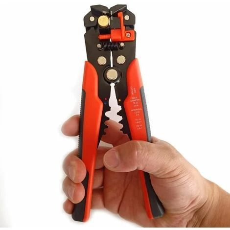 Pince à Dénuder Multifonction Rouge En 8 Pouces FUIENKO – Image 3