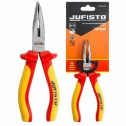 JARDIBRICODECO Pince Allongée Isolée 1000v 160 Mm Coudée