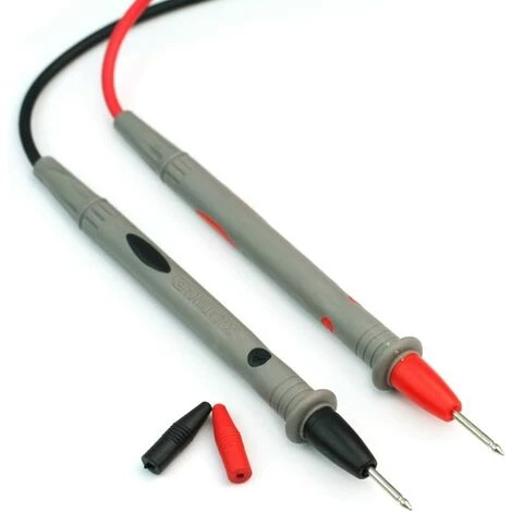 TANABATA 2pcs Multimètre Numérique Cordon Sonde Testeur Câble 1000V 10A – Image 2