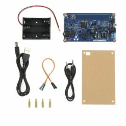 ASUPERMALL Système De Détection De Radiations Assemblé, DIY Miller Tube Tube Détecteur De Radiations Nucléaires Compteur Geiger Kit Module Expérimental - Blue