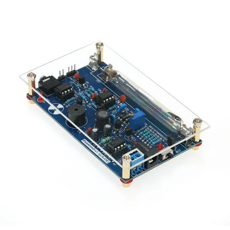ASUPERMALL Système De Détection De Radiations Assemblé, DIY Miller Tube Tube Détecteur De Radiations Nucléaires Compteur Geiger Kit Module Expérimental - Blue – Image 2