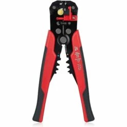 LUCKY-88 Pince à Dénuder, 5 En 1 Pince à Dénuder Multifonctionnelle électrique Pince à Dénuder Automatique Pour Coupe-câbles (Orange)