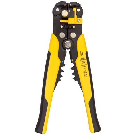LUCKY-88 Outils Pinces à Dénuder Multifonctions (poignée Noire Et Jaune)