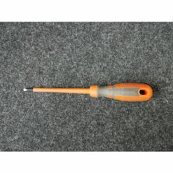 SIBILLE FAMECA Tournevis Plat 4x100mm Isolé 1000V Manche Bi-matière Lame Non-decolletée IS18ND