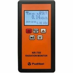 ASUPERMALL Détecteur De Radiations Nucléaires Affichage LCD Testeur Radioactif Compteur Geiger ?β/Y/X Détection De Rayons Vibrations Sonores Lumière Triple Alarme - NR-750