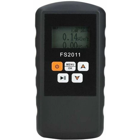 DENUOTOP Compteur Geiger Instrument De Mesure De Détecteur De Rayonnement, Mini Détecteur De Rayonnement Nucléaire LCD Numérique Portable, β γ χ Détecteur De Rayonnement Nucléaire Ray Gamma, 3 Types De Méthodes D'alarme Et Plusieurs Seuils D'alarme..- – Image 3