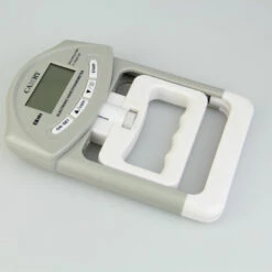 QERSTA Dynamomètre à Main Numérique Mesureur De Mesure De La Force De La Prise à Capture Automatique De La Puissance De La Poignée électronique, Gris