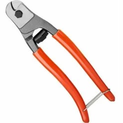 QERSTA Pince Coupe-câble 205mm Acier Au Chrome Vanadium Coupeur, Convient Pour Couper Les Câbles En Cuivre, Câble En Fil D'acier, En Aluminium Et Les Câbles Electriques