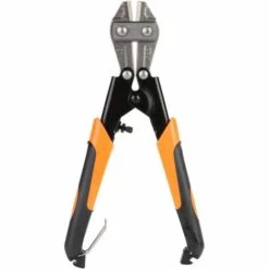 FLYME Coupe-boulons à Main Mini Coupe-boulons Robustes De 8 Pouces Coupe-fils Et Câbles Pinces Outils De Coupe Orange Cr-V Coupe-câbles