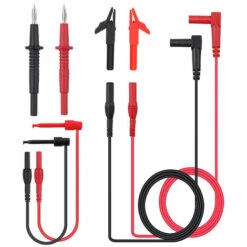 IRISFR Ensemble De 8 Câbles De Test Multimètre Professionnels Avec Extensions, Sondes, Mini-attrapeurs Et Pinces Crocodile Pour L'usine, Le Laboratoire De L'école Et D'autres，Lilaris