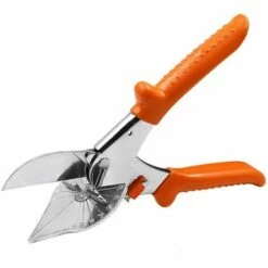 GRID COOL Cisailles à Onglets Multi-angles à Angle Réglable, Cisailles à Onglets Multi-angles Pour Couper Les Cisailles à Fente En Liège En Plastique Pe Pvc (orange)