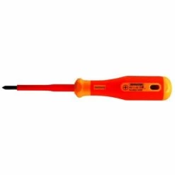 Bernstein Tools Bernstein Werkzeugfabrik 14-683 VDE VDE Tournevis Cruciforme PH 2 Longueur De La Lame: 100 Mm DIN EN 60
