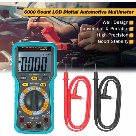 LUCKY-88 Multimètre Numérique Intelligent Et Instrument De Test Intelligent Numérique De Voiture Intelligente De Haute Qualité – Image 2