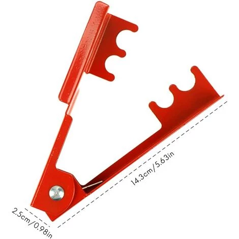 GALOZZOIT Effeuilleuse De Feuilles De Rose, Pince à Dénuder Et à Dénuder En Forme De Rose, Outillage De Jardin, Pour Fleurs Et Fleurs – Image 2