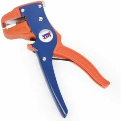 BENOBBY KIDS Pince à Dénuder Automatique Sertisseur Coupeur De Cables Multifonctionnel Outils A Dénuder Aquilin De Fils Outillage A Main Orange Pince Coupe Câble En Bec De Canard (Bleu&Orange)