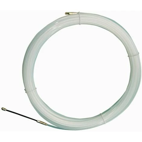 ATM 730015 - Guide Passe-câble En Nylon à Embout Interchangeable (Longueur 15 M, Ø 4 Mm)