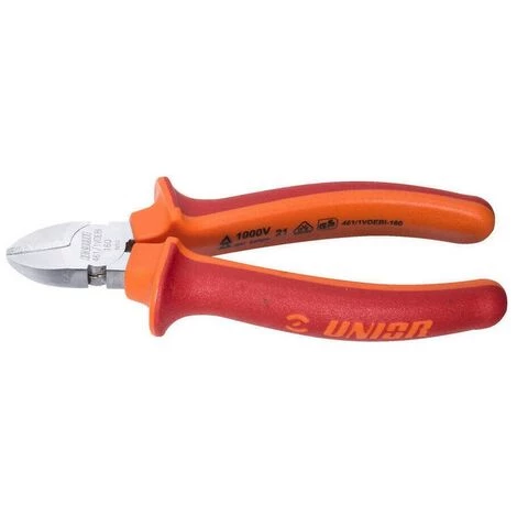 UNIOR 610427 - Coupe Diagonale Alicate Isolé VDE 160 Mm Série 461 / 1VDEBI
