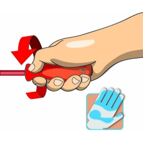 UNIOR 616465 - Tournevis TBI Isolé VDE Avec Clé De Vase 6 Mm 629VD Série – Image 4