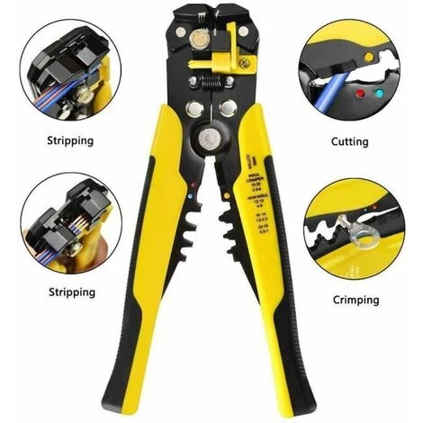 PINCE DE SERRAGE,Pince à Dénuder Automatique Multifonctionnelle, Outils De Dénudage De Câbles Utilisés FUIENKO – Image 4