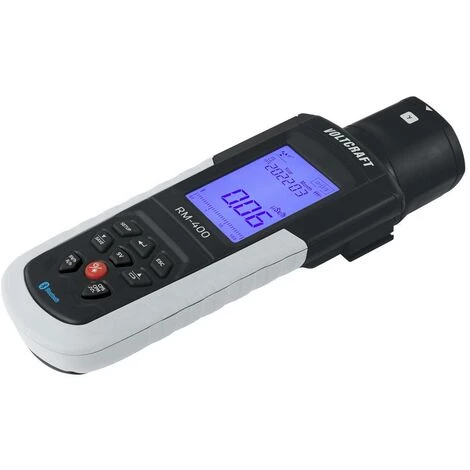 VOLTCRAFT RM-400 Compteur Geiger Radiation: Alpha, Beta, Gamma, Rayons X Signal Sonore Davertissement, Avec Logiciel De