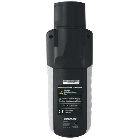 VOLTCRAFT RM-400 Compteur Geiger Radiation: Alpha, Beta, Gamma, Rayons X Signal Sonore Davertissement, Avec Logiciel De – Image 3