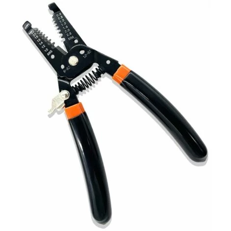 SINCèREETALI Pince à Dénuder Outils Pinces à Dénuder à Poignée Incurvée De 7 Po