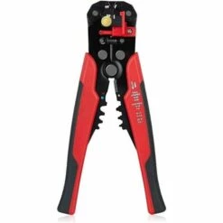 SINCèREETALI Pince à Dénuder, 5 En 1 Pince à Dénuder Multifonctionnelle électrique Pince à Dénuder Automatique Pour Coupe-cables (Orange)