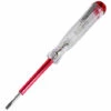 FOZIY Lot De 1 Testeur De Circuit électrique Avec Stylo Tournevis Pour Test électrique Rouge，Fonepro