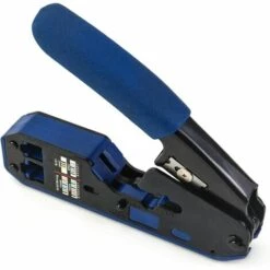 DENUOTOP Pince à Sertir, Outil Sertissage Pour Fiches Modulaires RJ45 RJ11 Câble Réseau Ethernet Cat5 Cat5e Cat6