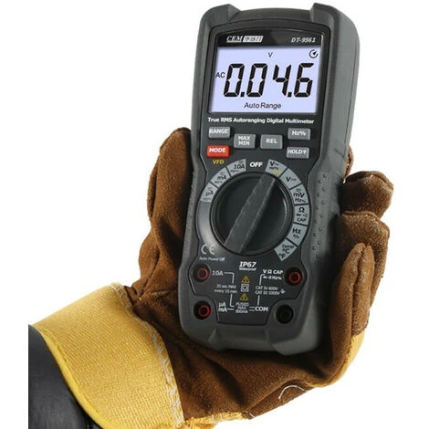 DECKON CEM DT-9561 Multimètre Numérique Intelligent Anti-brûlure Compteur électrique Ampèremètre De Haute Précision – Image 4
