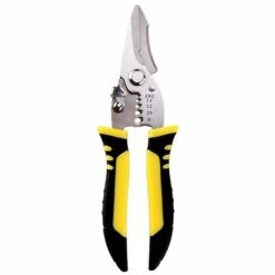 LTS FAFA Pince à Dénuder Multifonctionnelle Coupe-câble Sertissage Dénudage Outil à Main Poignée En Caoutchouc