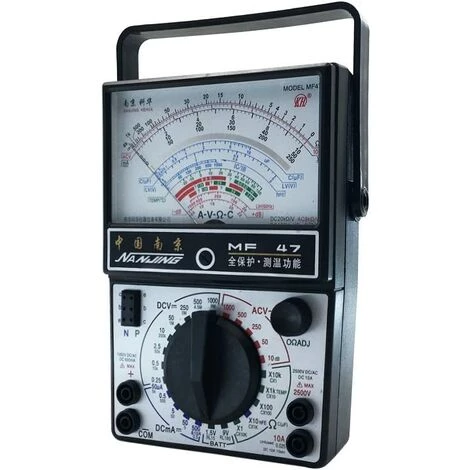 MèREÉTERNEL Multimètre électrique AC DC Testeur Voltmètre Ampèremètre Ohmmètre Testeur Multimètre Analogique Ternel
